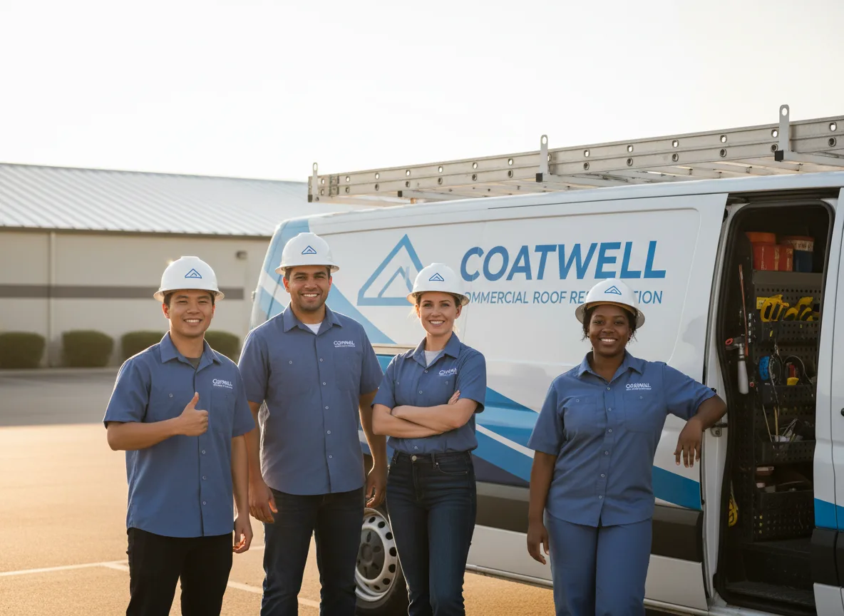 Commercial roof coating company in Louisville, OH